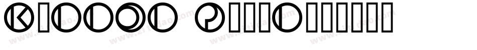 Kennon Plain字体转换